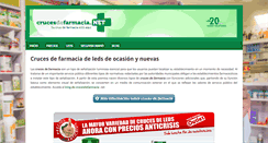 Desktop Screenshot of crucesdefarmacia.net