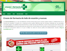 Tablet Screenshot of crucesdefarmacia.net